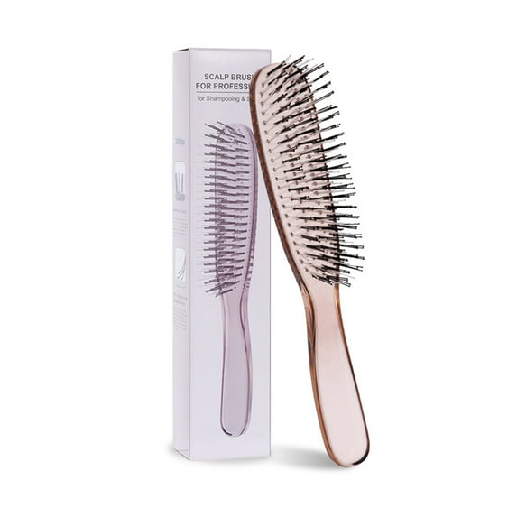 Boar Bristles Hair Brush Detangling Brush for Long,Curly or Any Type Hair Wet Dry Hair Brush Hairbrush Detangler Brush