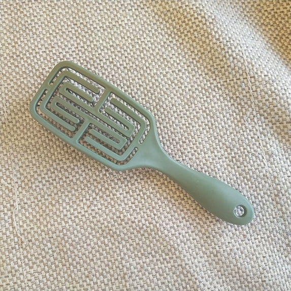 Boar Hair Brush for Thick Curly Thin Long Short Hair - WELLFLYER HABR 071 Enhances Shine and Smoothness for Wet or Dry Use