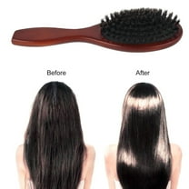 Hair Brush Pig Comb for Massage Beauty with Wood Ergonomic Design Air Cushion for Gentle Styling