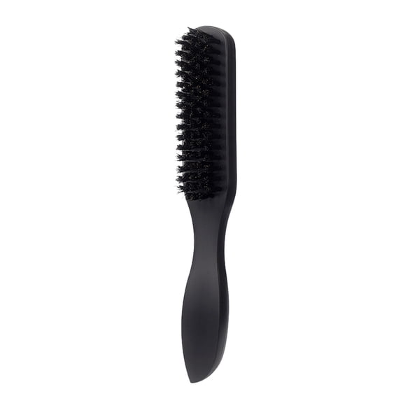 Boar Hair Plating Brush For Cleaning Beard And Bun Flattening Styling Tool Suitable Women Men
