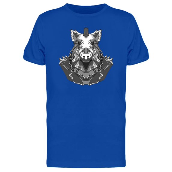 Boar In Biker Jacket Tee Men's -Image by Shutterstock