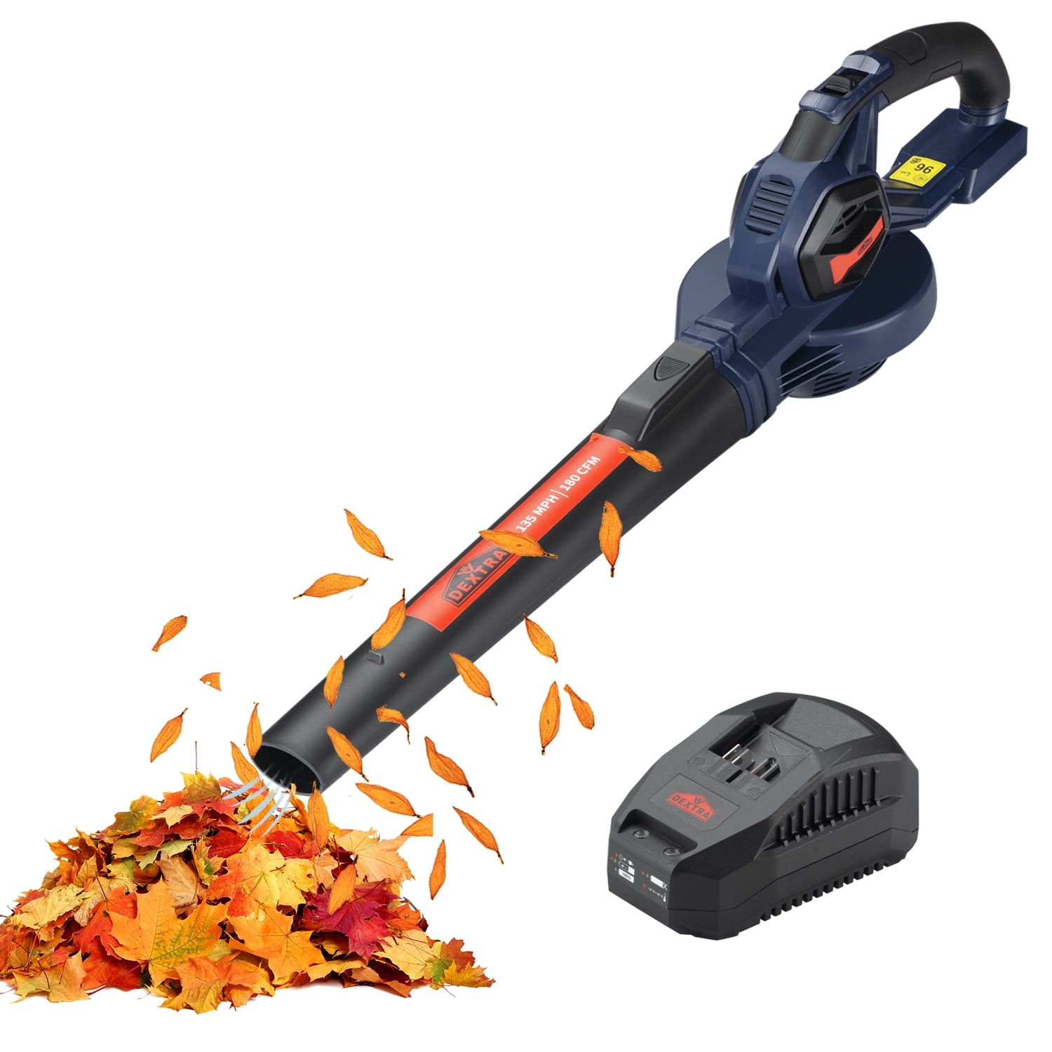 20V Cordless Electric Air Blower Leaf Blower Dust Sweeper Garden
