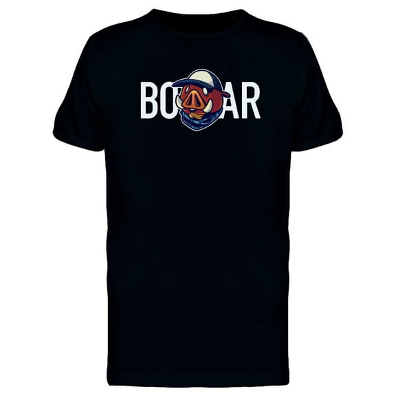 Boar With Street Clothes T-Shirt Men -Image by Shutterstock, Male Large