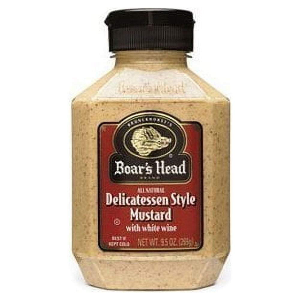 Boar's Head Delicatessen Style Mustard, 8.5 Oz