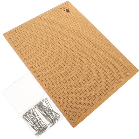 Board Beading Fixing Plate with Cork Base for Handmade Jewelry Crafts and Office Work Supplies
