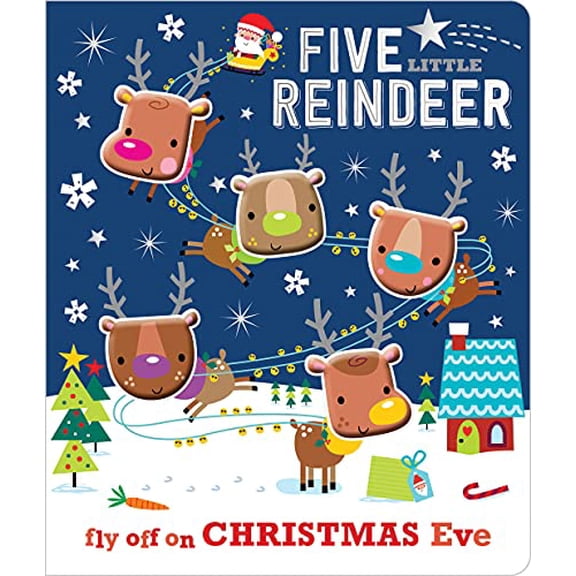 Pre-Owned Five Little Reindeer, 9781786923448, 1786923440, Paperback, Act Nov Br edition