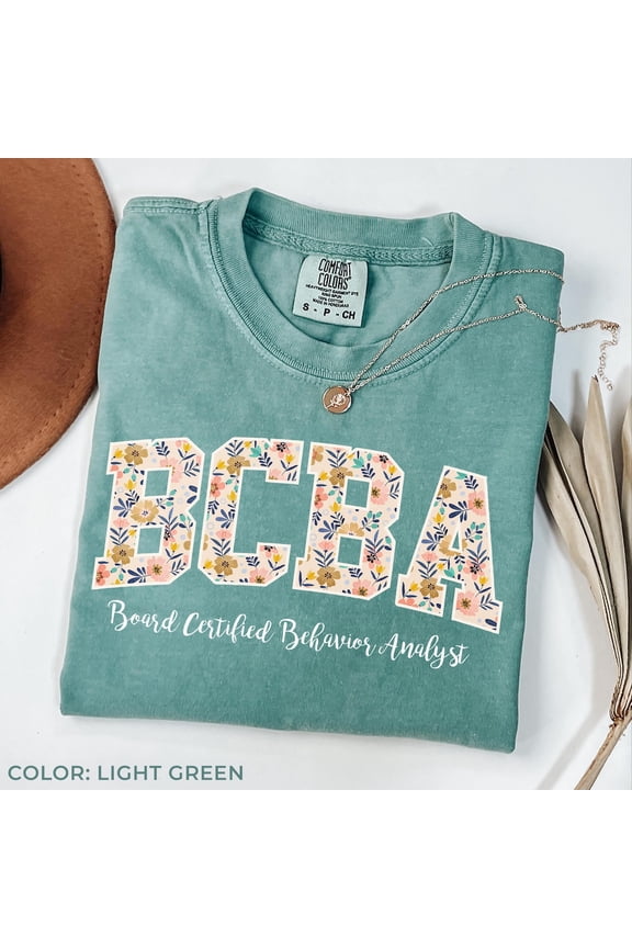 Board Certified Behavior Analyst Inclusion Varsity Font Bcba T-Shirt All Size S-3XL