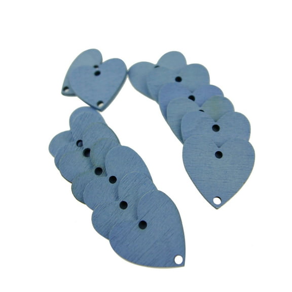 Board Heart DIY Calendar Accessories 3.00X3.00X0.30CM Blue