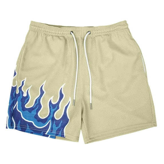 Board Men Shorts Elastic Waist Graphic Print Beach Shorts Mens Cargo Shorts XXL