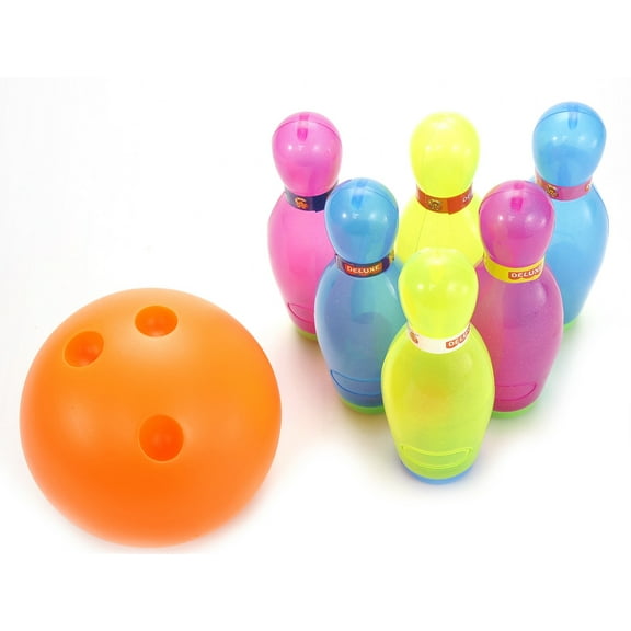 Board No More! 7" Super Bowling Set Toy for Kids
