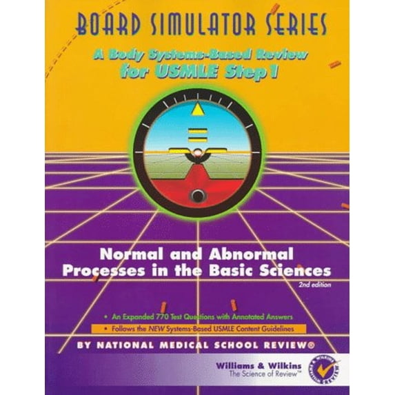 Pre-Owned Normal and Abnormal Processes in the Basic Sciences (Board Simulator), 9780683302974, 0683302973, Paperback, Subsequent edition