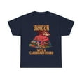 thumbnail image 1 of Board game Dragon Shirt. Dragon with a Cardboard hoard. Tabletop Unisex Tee, 1 of 4