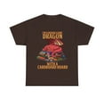 thumbnail image 1 of Board game Dragon Shirt. Dragon with a Cardboard hoard. Tabletop Unisex Tee, 1 of 4