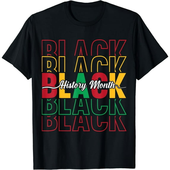 Board letters Black History Month T-Shirt