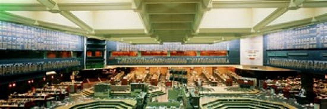Board of Trade Chicago IL USA Canvas Art - Panoramic Images (18 x 6)