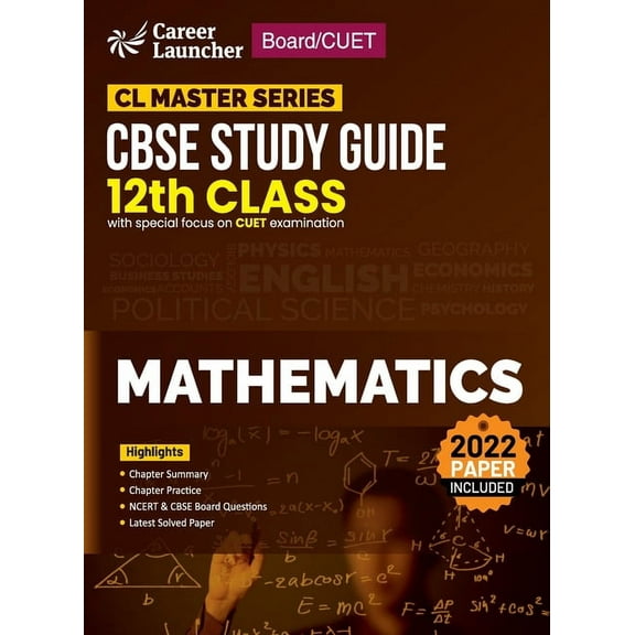 Board plus CUET 2023 CL Master Series - CBSE Study Guide - Class 12 - Mathematics, (Paperback)