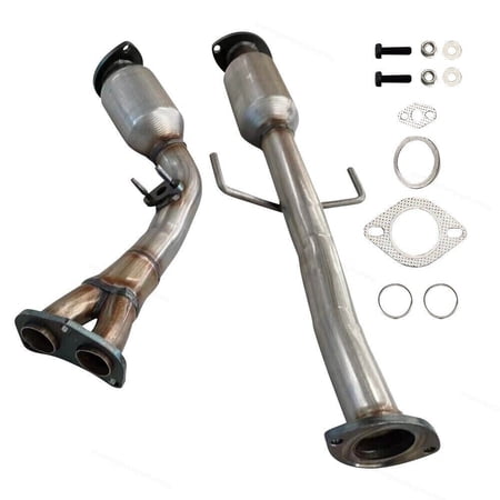 BoardRoad Fits 2000 -2004 Toyota Tacoma 2.7L V4 Front & Rear Catalytic Converters