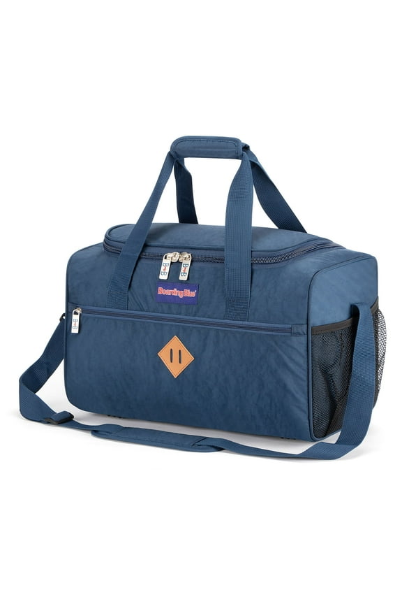17 in Personal Item Under Seat Duffel Bag, Navy