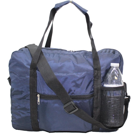 BoardingBlue 18 in Foldable Attachable Duffel Bag, Navy