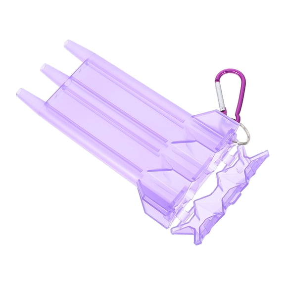 Boards Case Box Darts Container 8.5X15.5CM Violet