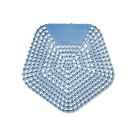 0.11 oz WCBasix Urinal Screen - Clean Cotton Scent, Blue (10/Box)