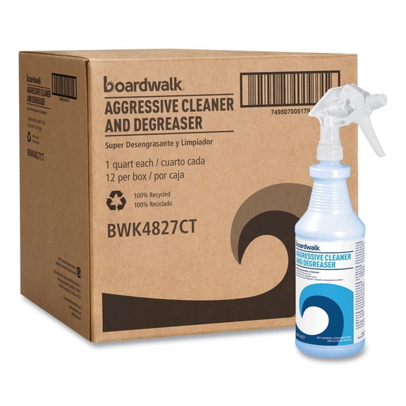 32 oz. Aggressive Cleaner and Degreaser - Lemon Scent (12/Carton)