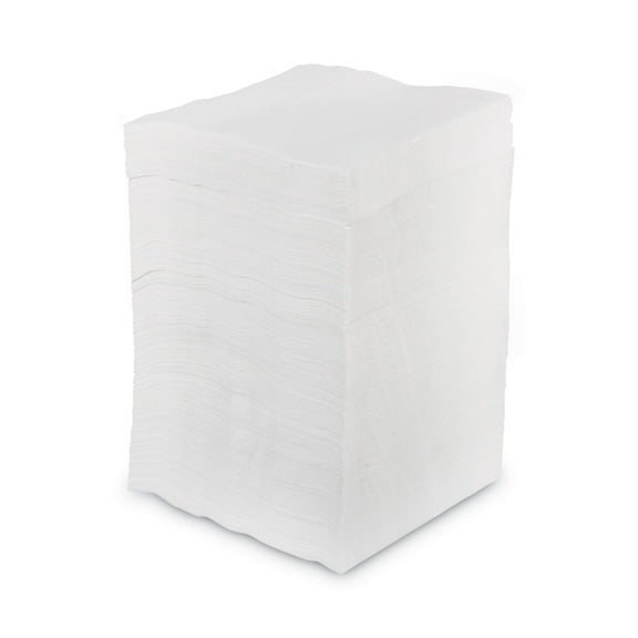 Boardwalk 1/4-Fold Lunch Napkins, 1-Ply, 12" x 12", White, 6000/Carton