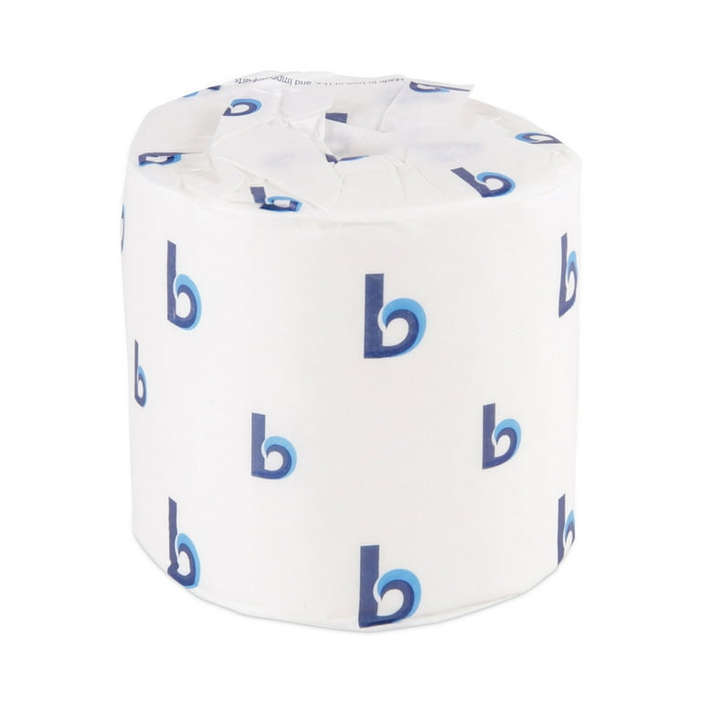 1-Ply Toilet Tissue, Septic Safe, White, 1,000 Sheets, 96 Rolls/Carton 1-Ply Toilet Tissue, Septic Safe, White, 1,000 Sheets, 96 Rolls/Carton