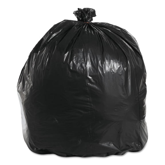 Boardwalk 40-Gallon Recycled Low-Density Can Liners, 100 Bags