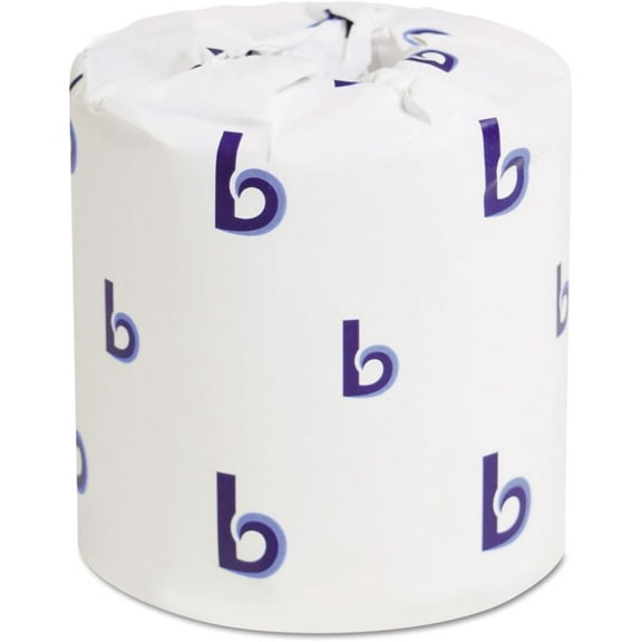 Boardwalk 6144 Two-Ply Toilet Tissue White 4 x 3 Sheet 400 Sheets/Roll 96 Rolls/Carton