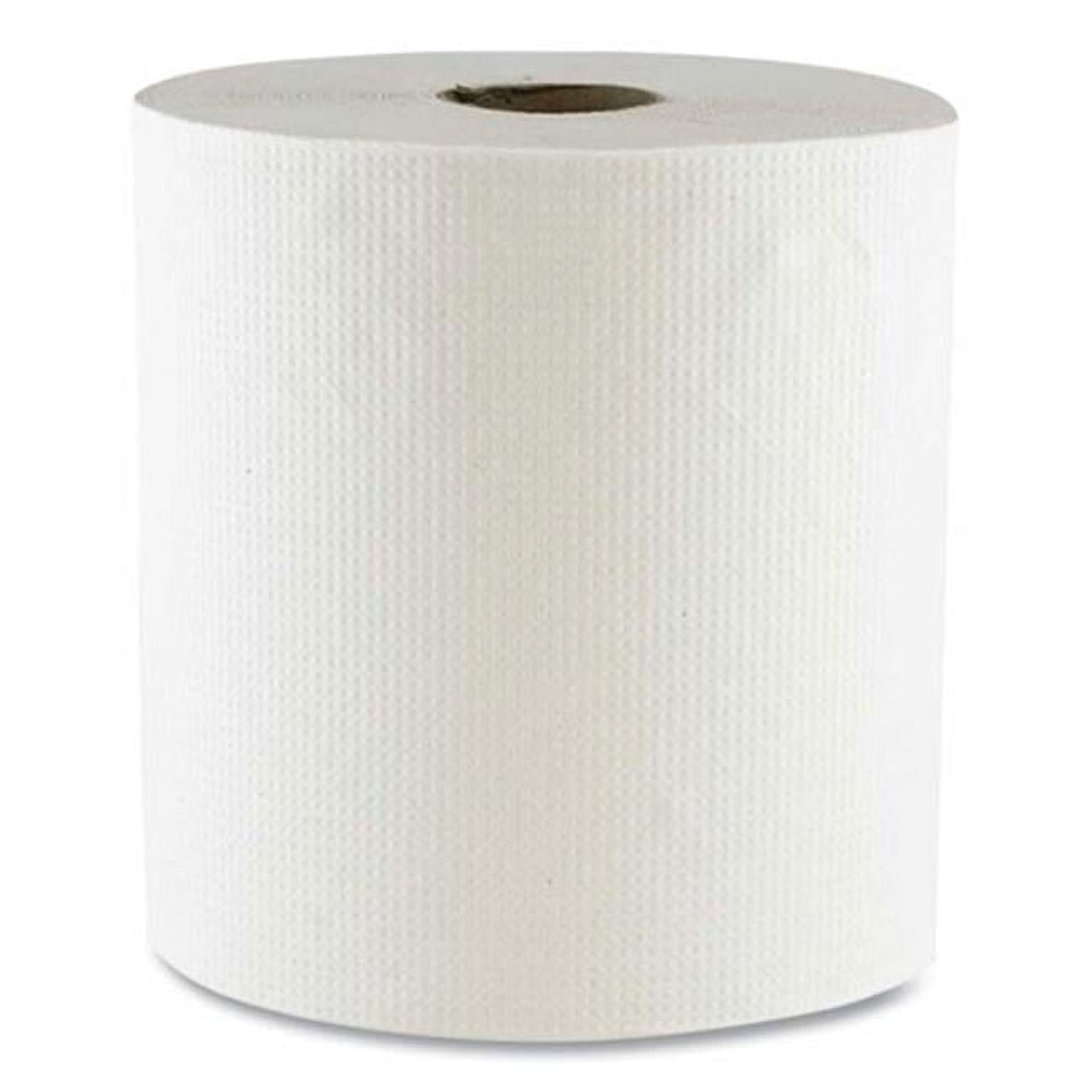 Boardwalk 8 in. x 700 ft. Hard Wound Towel, White - Case of 6