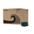 thumbnail image 1 of Boardwalk 86LGI 6 in. x 9 in. Heavy-Duty Scour Pad - Green (15/Carton), 1 of 10
