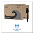 thumbnail image 1 of Boardwalk Heavyweight Wrapped Cutlery Teaspoon Black 1000/ctn BWKTSHWPPBIW, 1 of 2