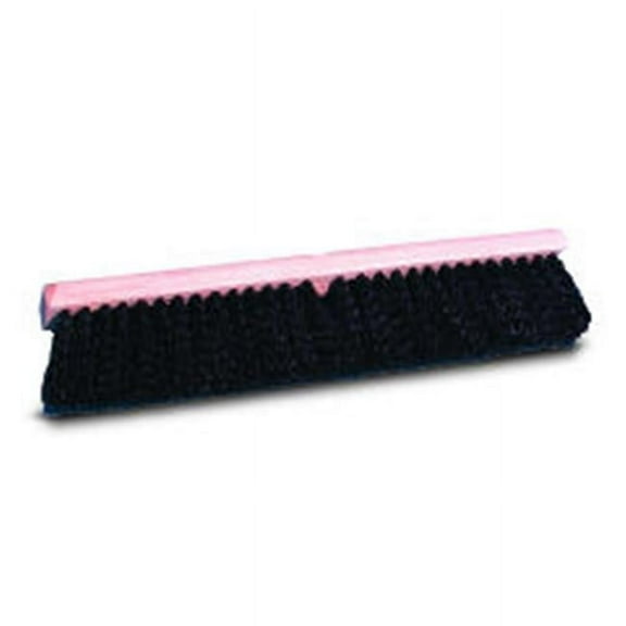 Boardwalk BWK 20624 24 in. Medium Polypropylene Floor Brushes - Black