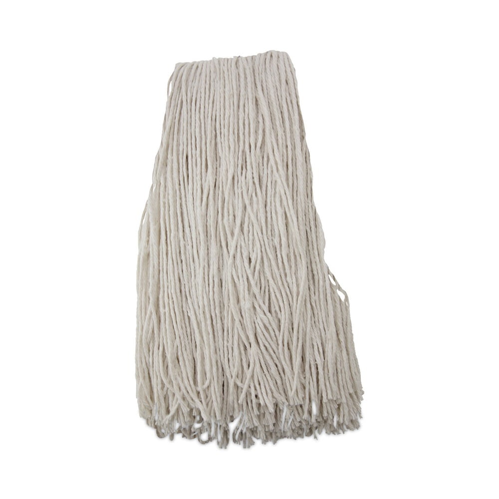 Boardwalk Mop Head, Economical Lie-Flat Head, Rayon Fiber, 32-Oz., White, 12/carton - Mfr Part - View #10