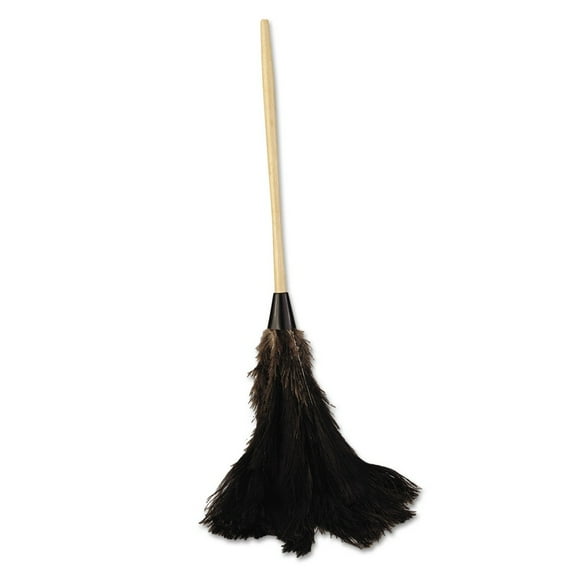 Boardwalk BWK28BK 16 in. Handle Professional Ostrich Feather Duster