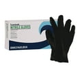thumbnail image 1 of 4.4 mil Disposable Powder-Free General Purpose Nitrile Gloves - X-Large, Black (100/Box), 1 of 9