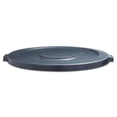 thumbnail image 1 of Boardwalk BWK44GLWRLIDGRA 44 gal Flat-Top Round Plastic Lids for Waste Receptacles, Gray, 1 of 1