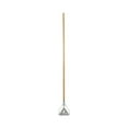 thumbnail image 1 of Boardwalk BWK601 Quick Change 0.88 in. Diameter x 54 in. Metal Head Wooden Mop Handle - Junior, Natural, 1 of 6