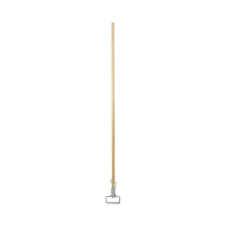 Side-Gate Wet-Mop Handle with Metal Head, Wood, 60 Side-Gate Wet-Mop Handle with Metal Head, Wood, 60