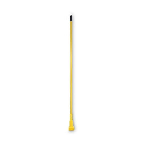 60 in. Plastic Jaw Aluminum Mop Handle - Yellow