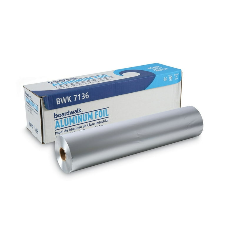  Durable Standard Aluminum Foil Roll, 18 Width x 1000' Length :  Health & Household