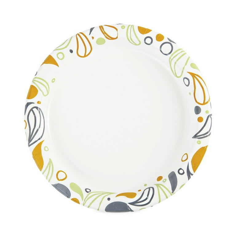 Deerfield Printed Paper Plates, 9 Deerfield Printed Paper Plates, 9