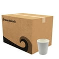 thumbnail image 1 of Boardwalk BWKDW8HCUP 8 oz Double-Walled Paper Hot Cups, White - Pack of 500, 1 of 5