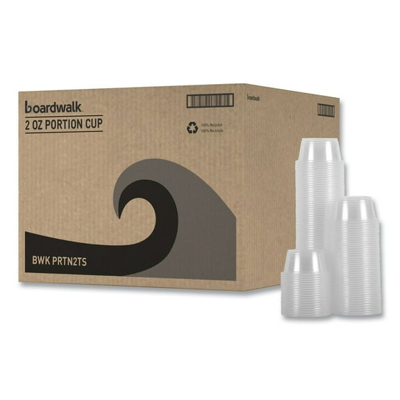 Boardwalk Souffl/Portion Cups 2 oz Clear 2500/Carton PRTN2TS
