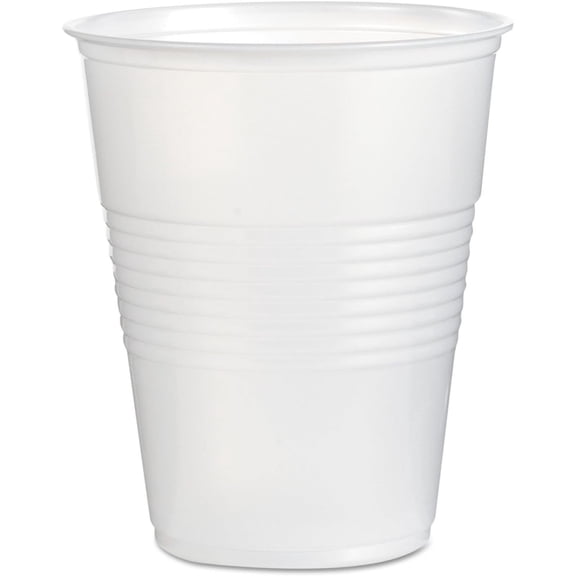 Boardwalk BWKTRANSCUP16CT 16 oz. Polypropylene Plastic Cold Cups - Translucent (1000/Carton)