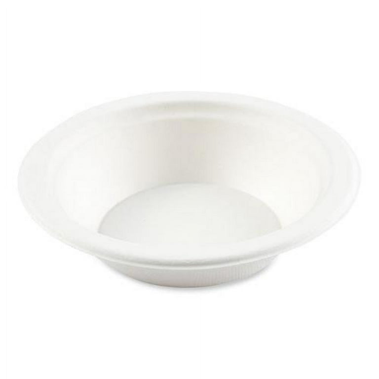 Bagasse PFAS-Free Dinnerware, Bowl, 12 oz, White, 1,000/Carton Bagasse PFAS-Free Dinnerware, Bowl, 12 oz, White, 1,000/Carton