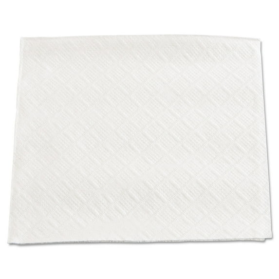 Boardwalk Beverage Napkins, 1-Ply, 9 1/2" x 9", White, 4000/Carton