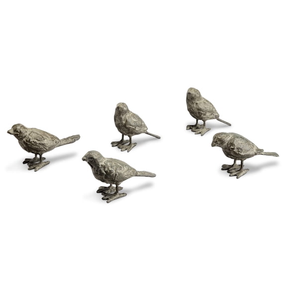 Boardwalk Bird Buddies Figurines-Set of 5