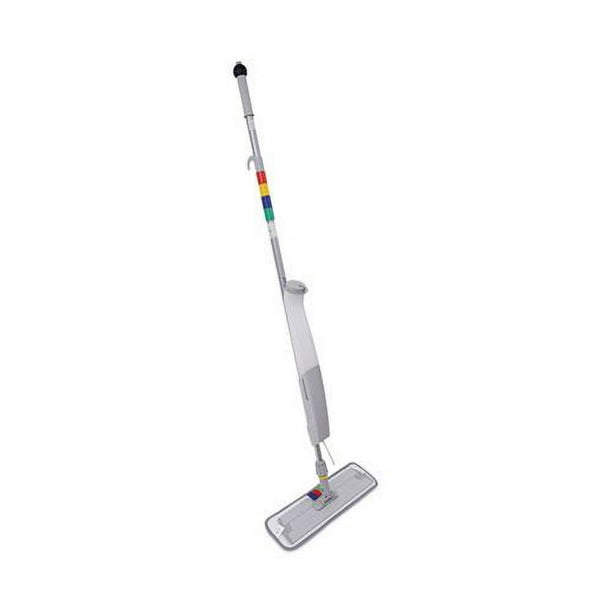 Bucketless Microfiber Mop System, 5 x 18 Blue Microfiber Head, 59 Bucketless Microfiber Mop System, 5 x 18 Blue Microfiber Head, 59